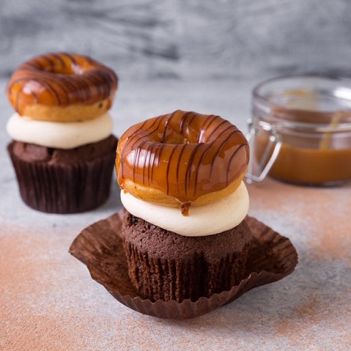 Caramel Dipped Cupcake