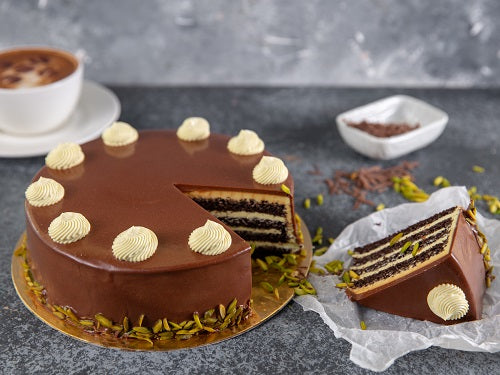 Chocolate Pistachio Cake