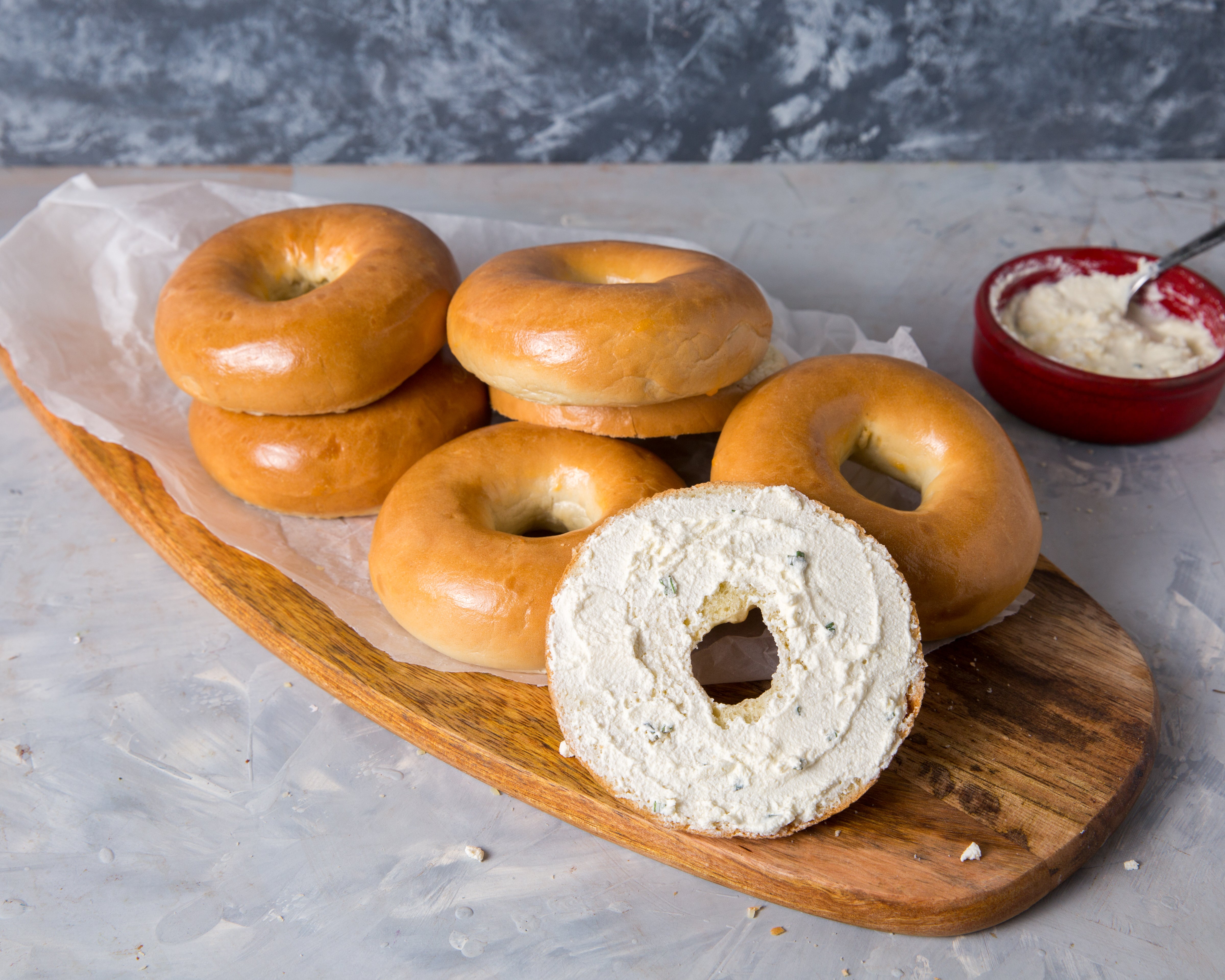 Enriched Flour Plain Bagels