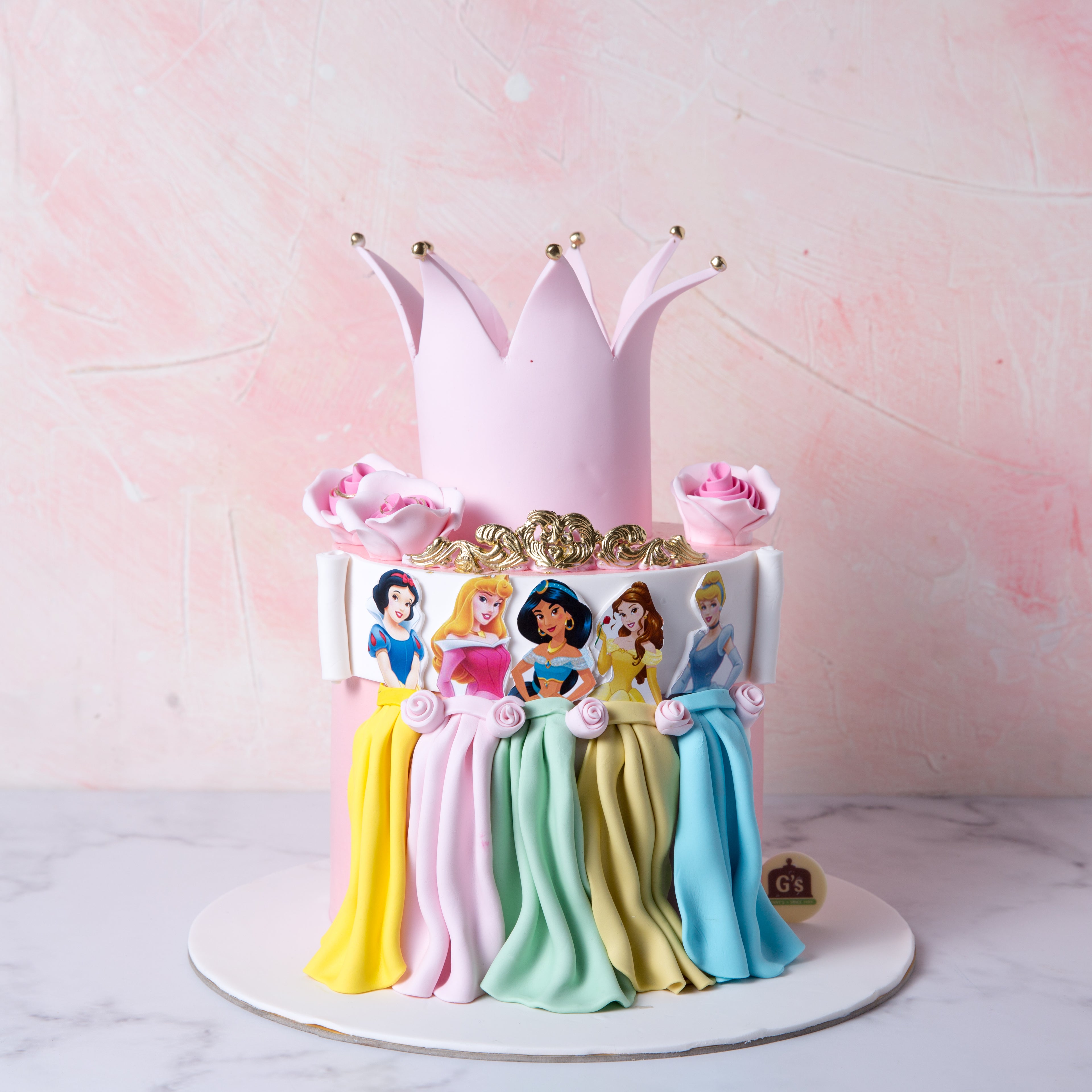 Disney Princesses Cake