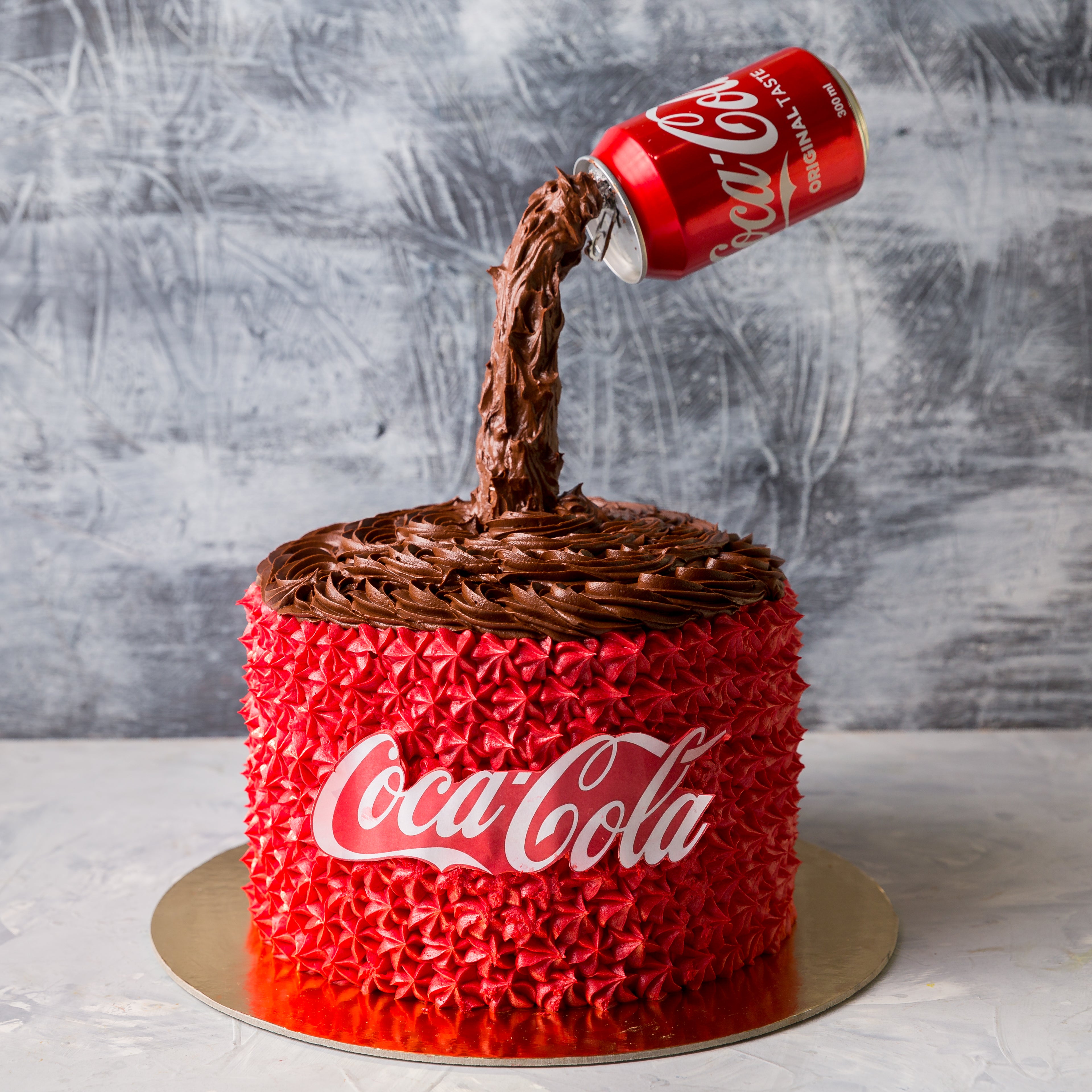 Falling Coke Cake