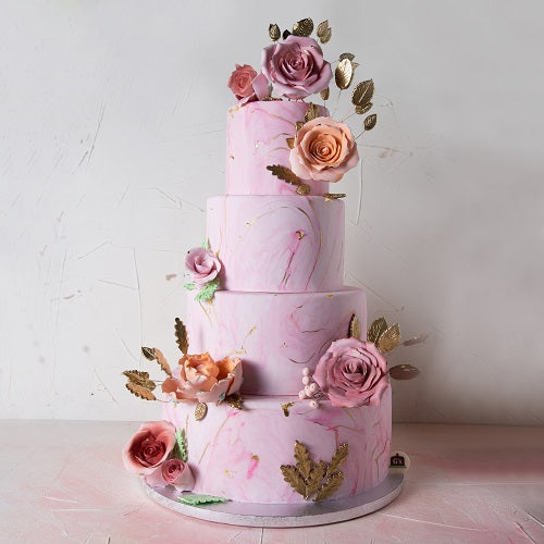Marble Wedding Cake
