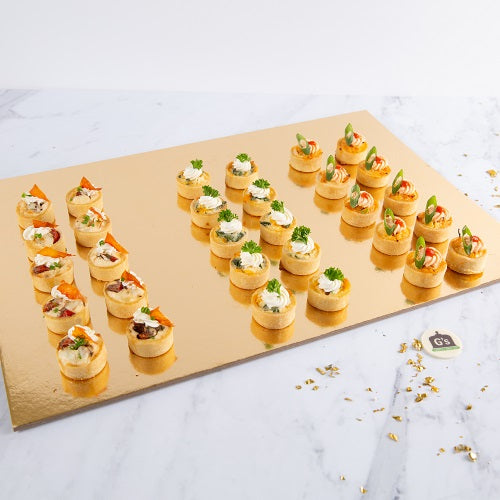 Petit Quiche Canape Platter