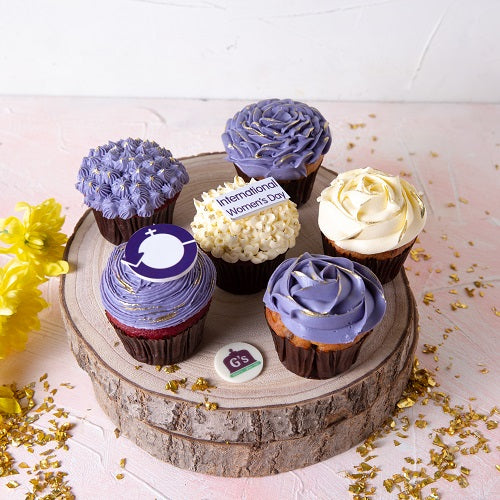 Women's Day Cupcakes [box of 6]