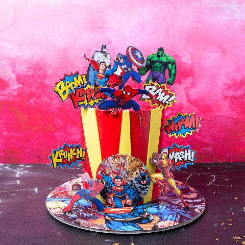 The Ultimate Super Hero Cake