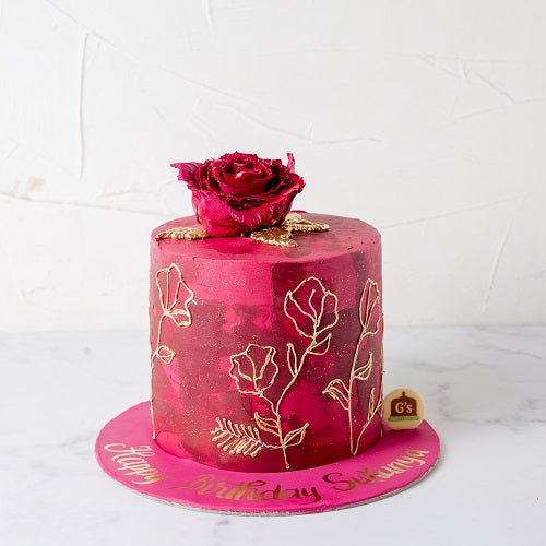 Pink in Love Cake