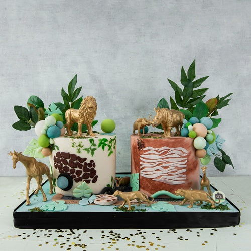Safari Theme Cake