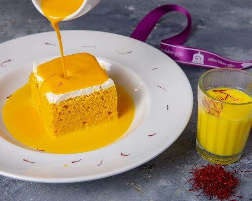 Saffron Milk Cake