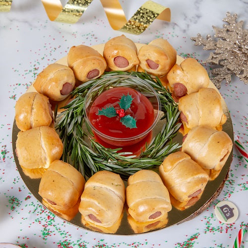 Sausage Wreath Platter