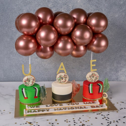 UAE Balloon Cake Set