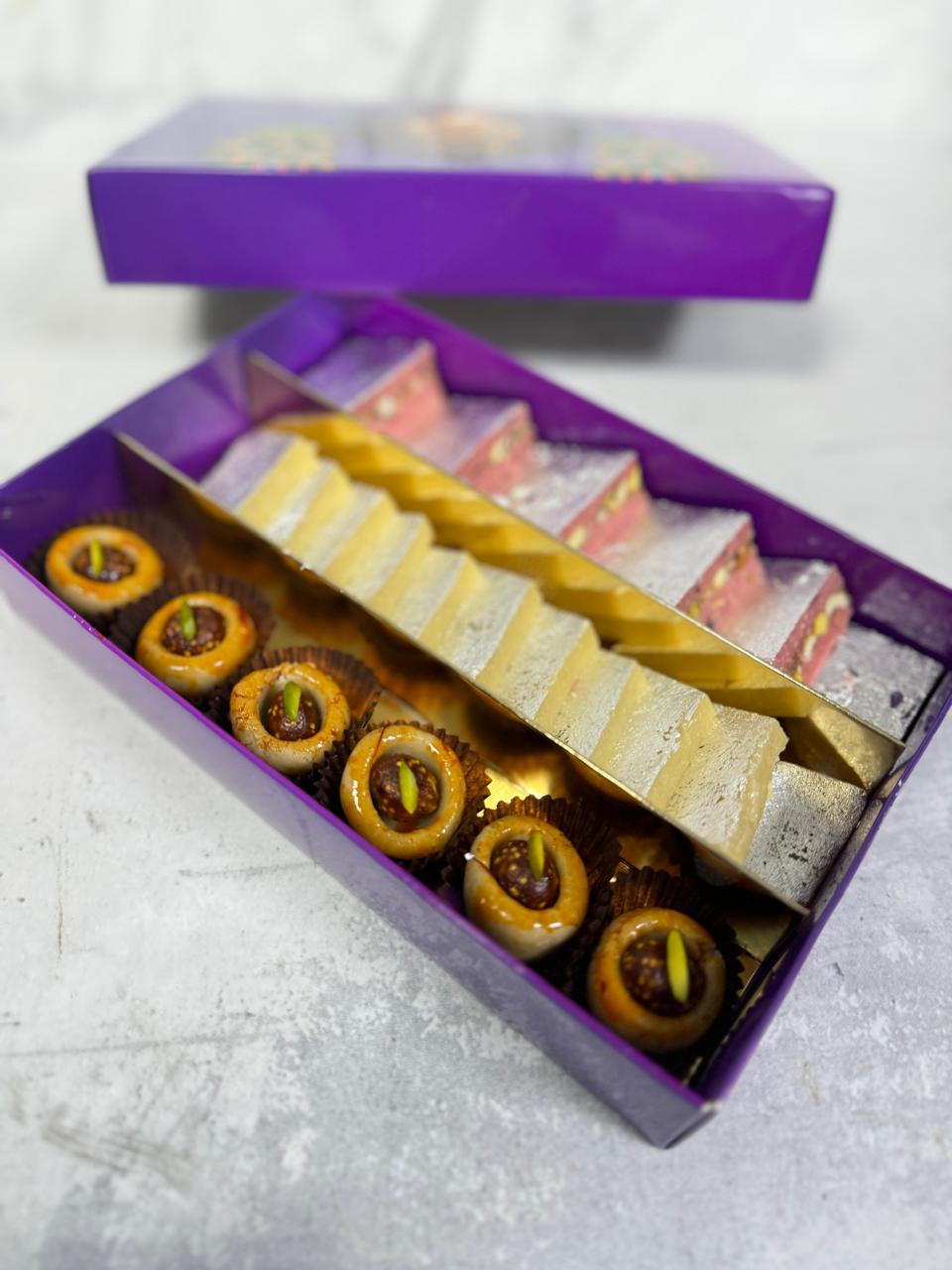 Peacock Plum Box (Premium Mithai 375g)