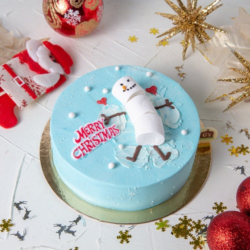 Make Me A Snow Angel Vanilla Cake (1 kg)