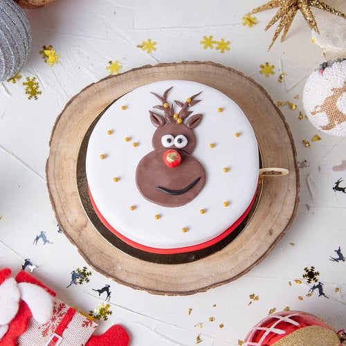 Reindeer Plum Fruit Cake