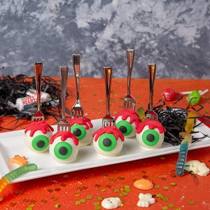 Blood Eyeballs Cake Pops (Pack of 6)