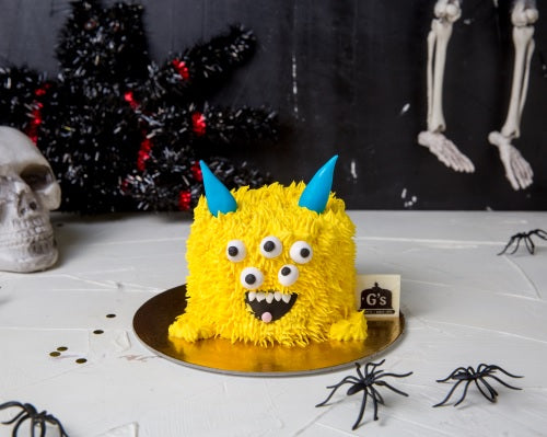 Mini Cake Hairy Monster Sunshine