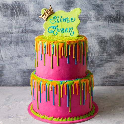 Slime Queen Cake